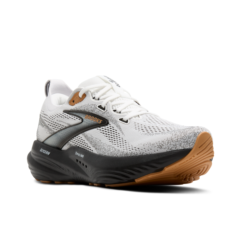 Brooks Glycerin 'White Grey' Мужские