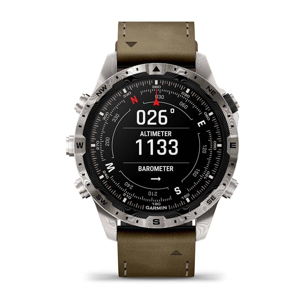 Garmin Marq 2 Adventurer Damascus Steel