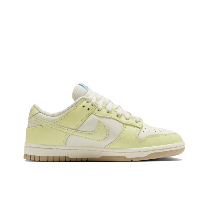Nike Dunk Low 'Sail Coconut Milk Anthracite Metallic Silver' Женские
