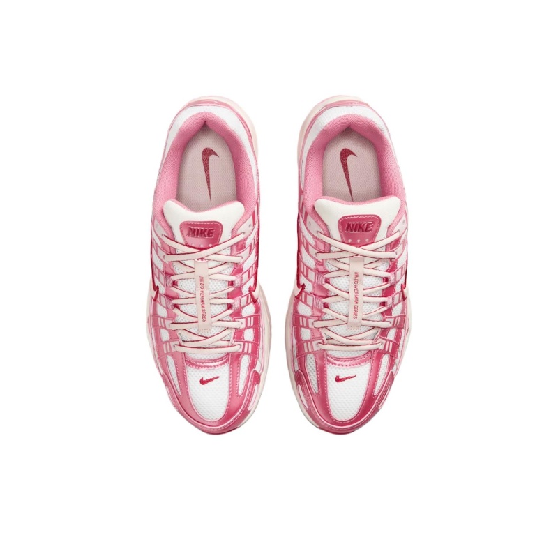 Nike P 6000 'Summit White Peony Team Crimson Silt Red' Женские