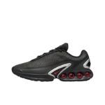 Black / Metallic Silver / University Red