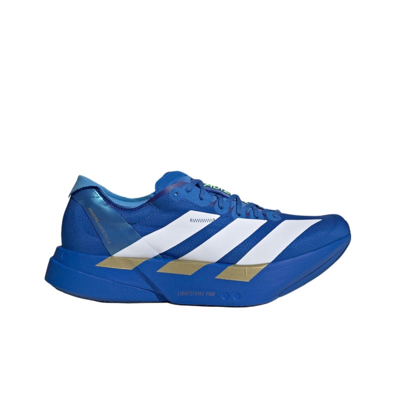 Adidas Adizero Adios Pro 4 'Blue / Cloud White / Lime Burst' Мужские