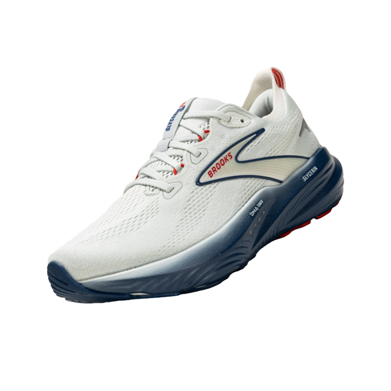 Brooks Glycerin 'Grey Light Blue' Мужские