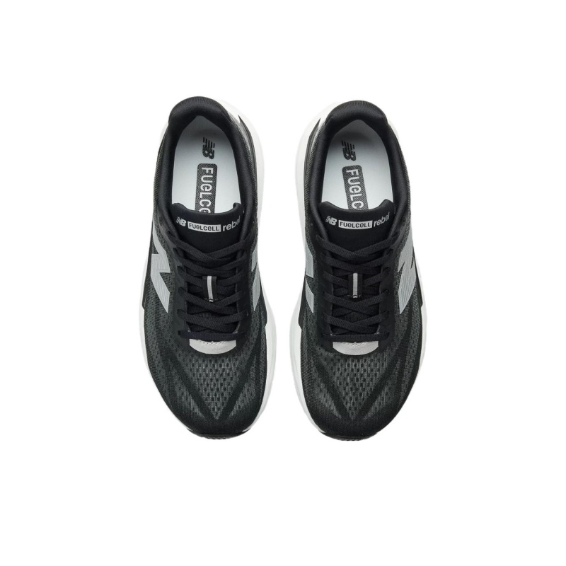New Balance FuelCell Rebel v5 'Black / White / Silver Metallic' Мужские