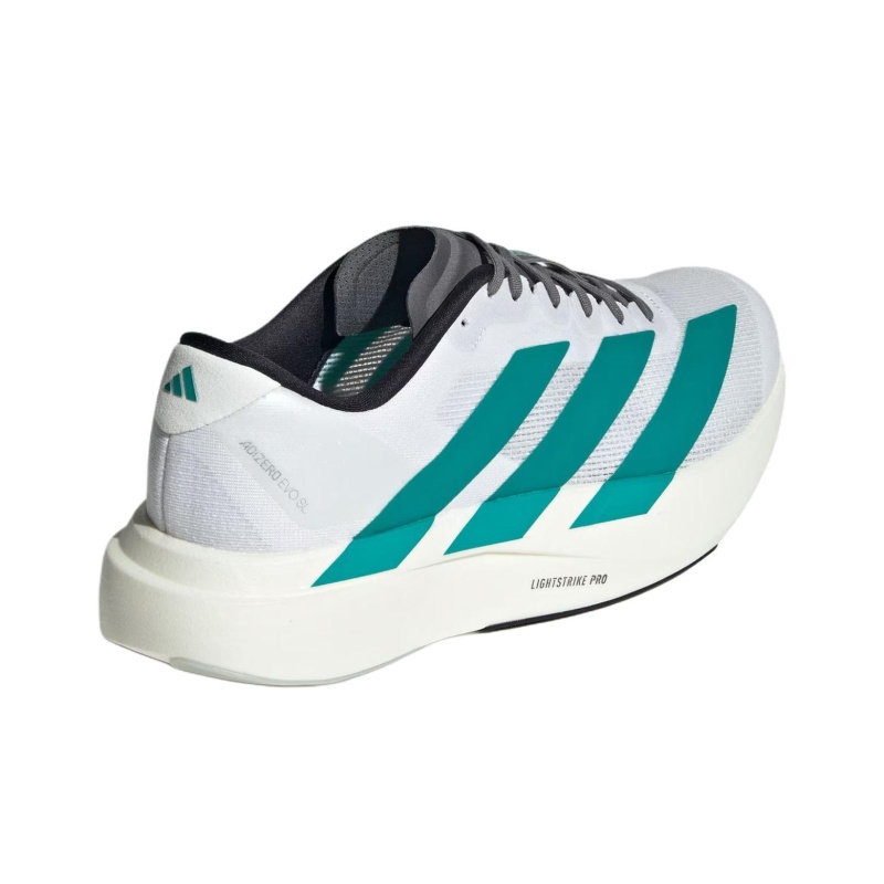 Adidas Adizero Evo SL 'Cloud White / Pure Teal / Grey Four' Мужские