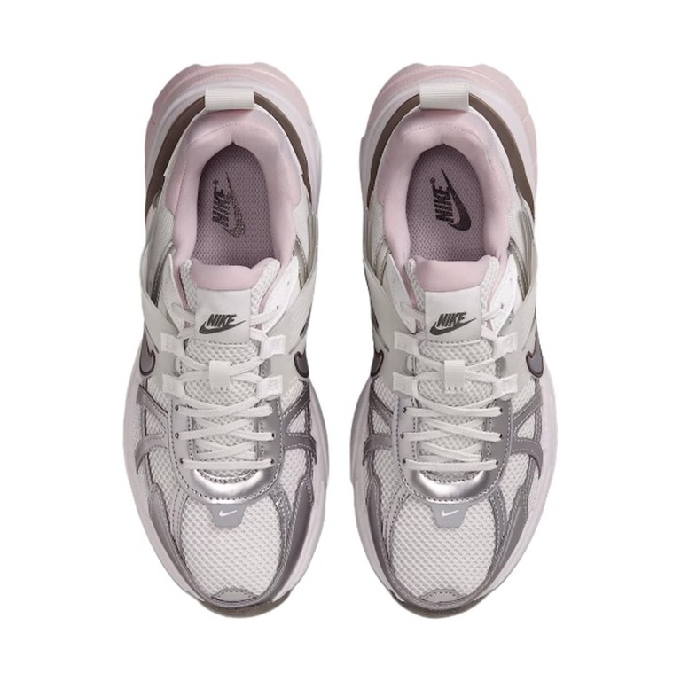 Nike V2K Run 'Platinum Tint / Summit White / Cave Stone / Metallic Silver' Женские