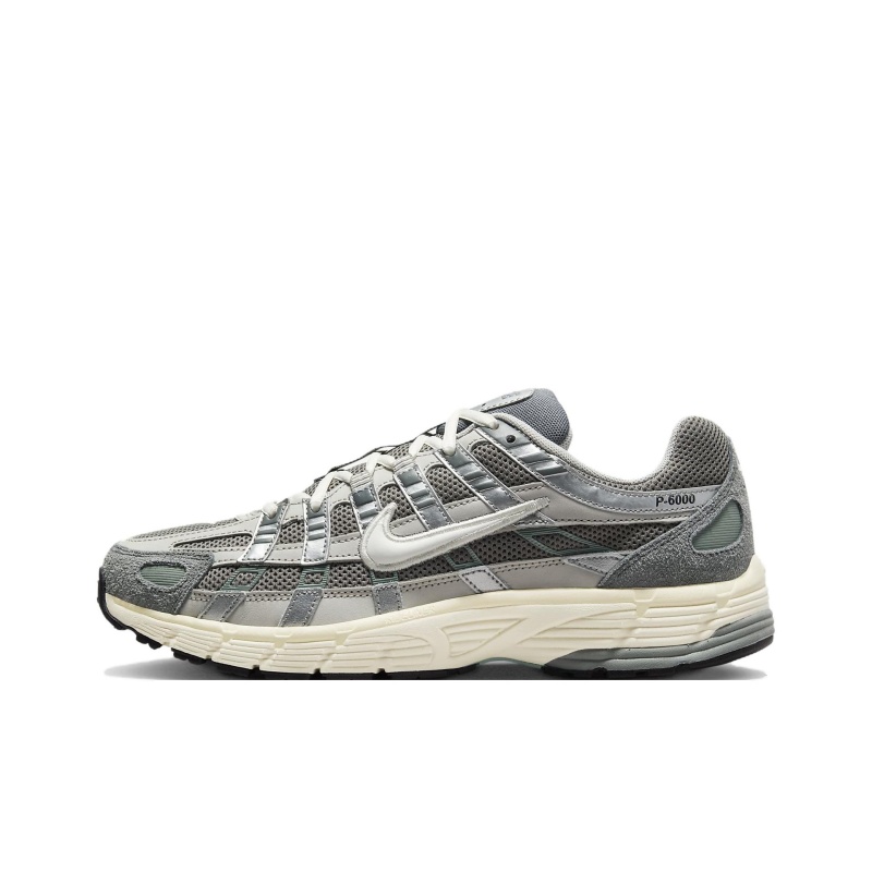Nike P 6000 'Grey Fog Metallic Silver Sail Malachite' Мужские
