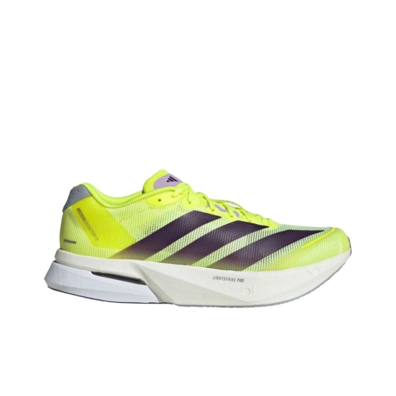 Adidas Adizero Boston 13 'Solar Yellow / Aurora Plum / Powder Plum' Мужские