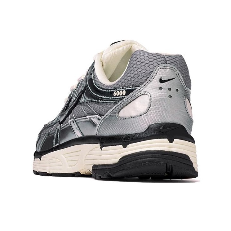 Nike P 6000 'Metallic Silver Sail Black Metallic Silver' Мужские