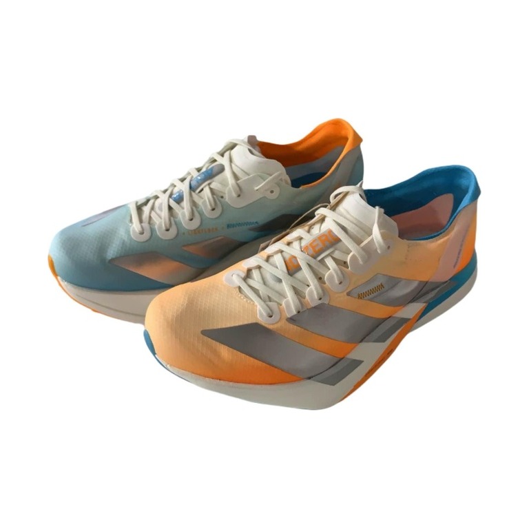 Adidas Adizero Adios Pro 4 'White / Orange / Light Blue' Мужские