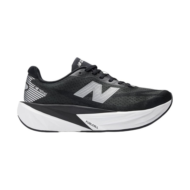 New Balance FuelCell Rebel v5 'Black / White / Silver Metallic' Мужские