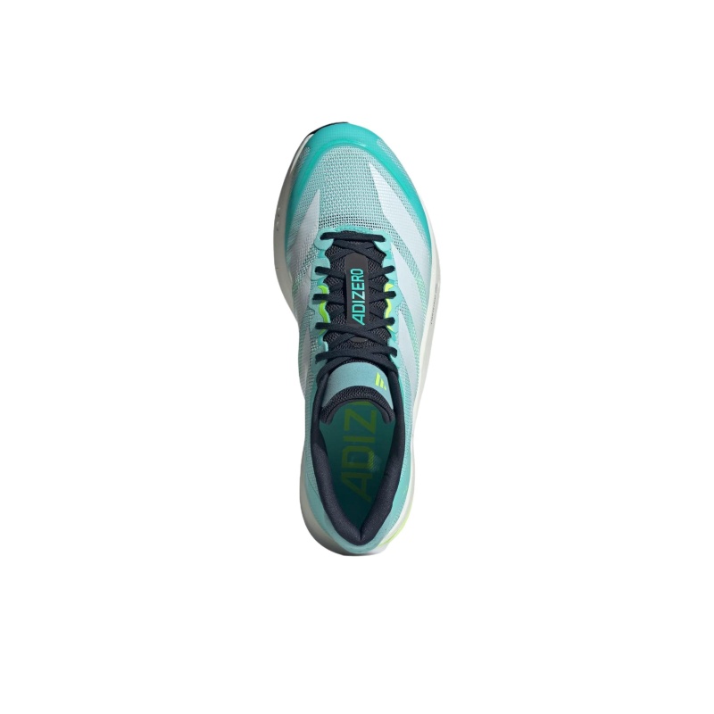 Adidas Adizero Boston 13 'Semi Flash Aqua / FTWR White / Lucid Lemon' Мужские