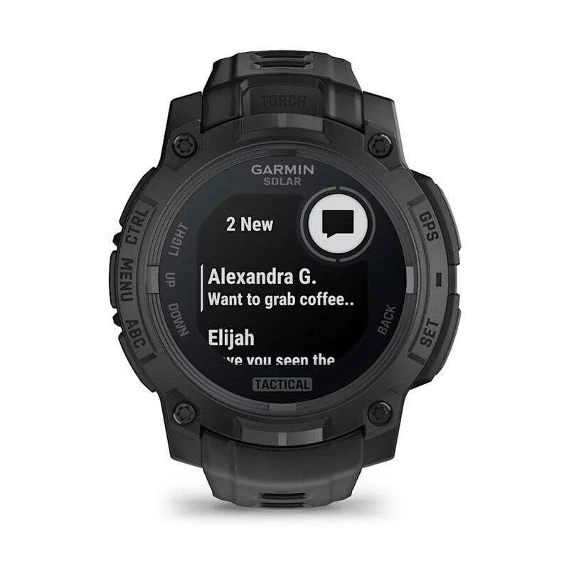 Garmin Instinct 3 45mm Solar Tactical Black