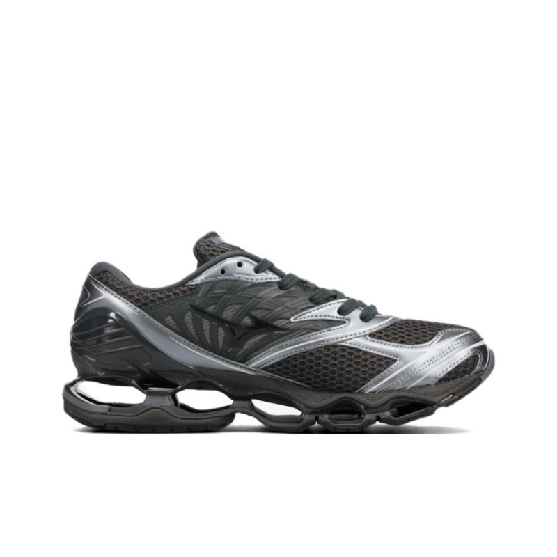 Mizuno Wave Prophecy 'Black Sand Metallic Grey' Мужские