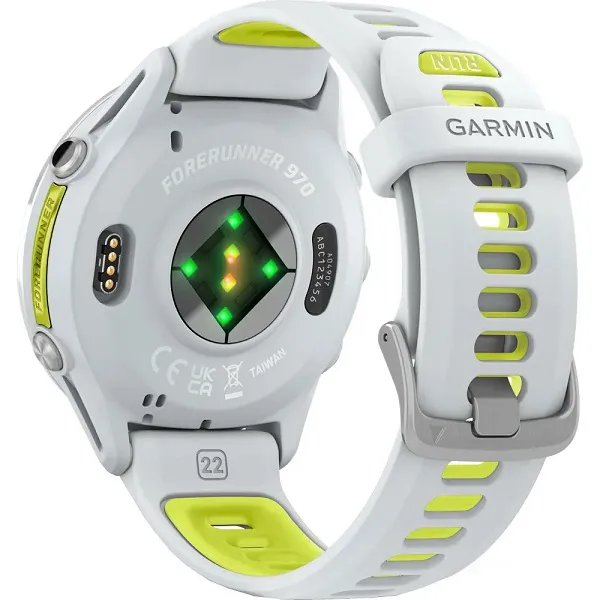Garmin Forerunner 970 Titanium Whitestone/Amp Yellow
