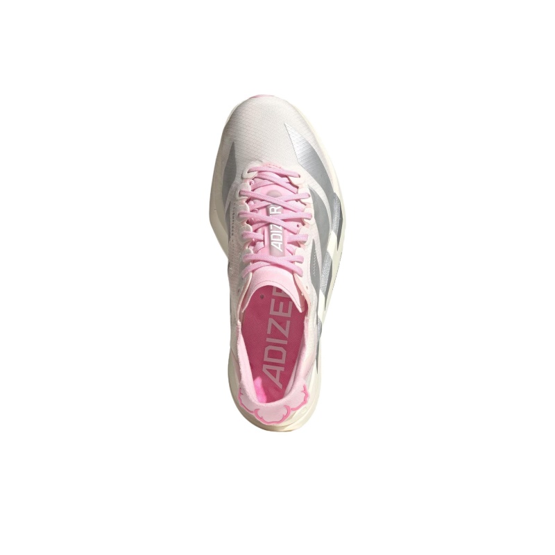 Adidas Adizero Adios Pro 4 'Core White / Silver Metallic / Clear Pink' Женские