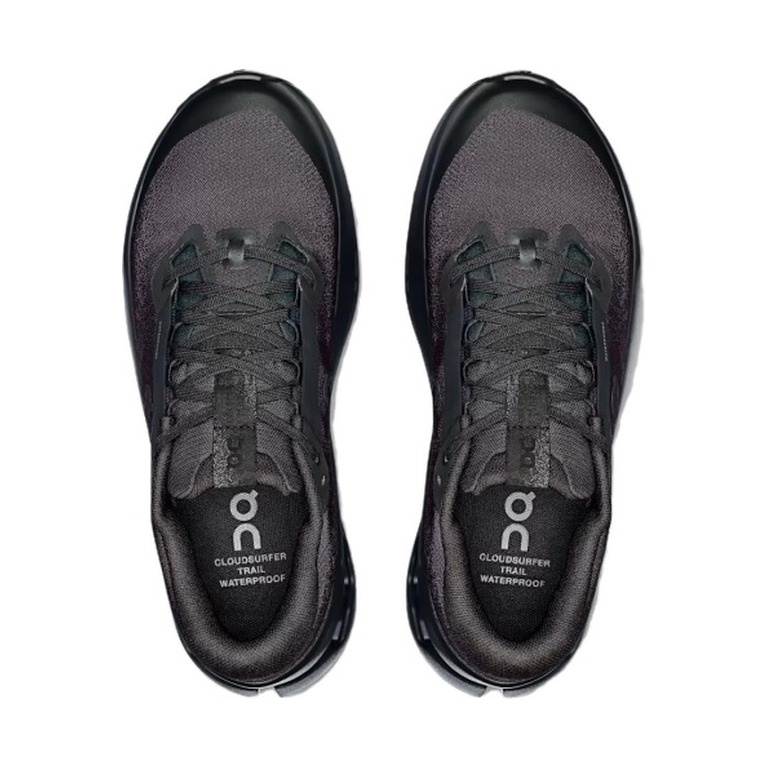 On Cloudsurfer Trail 2 Waterproof 'Black' Женские