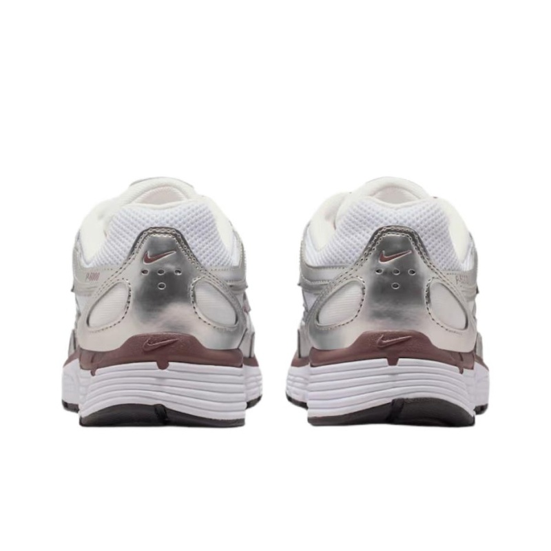 Nike P 6000 'White Metallic Silver Black Tattoo' Женские