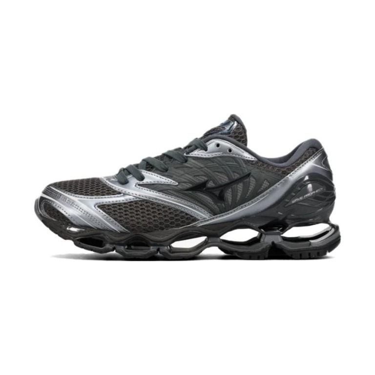 Mizuno Wave Prophecy 'Black Sand Metallic Grey' Мужские