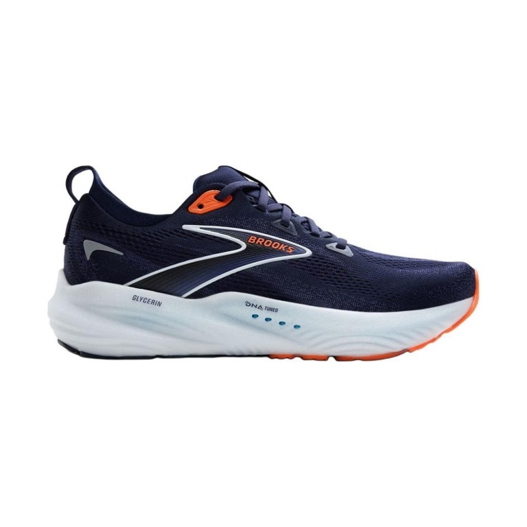 Brooks Glycerin 22 'Peacoat Blue Ribbon Orange' Мужские