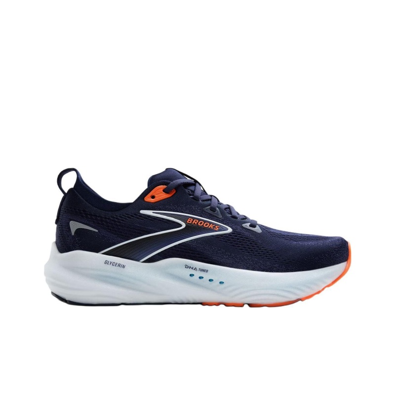 Brooks Glycerin 22 'Peacoat Blue Ribbon Orange' Мужские