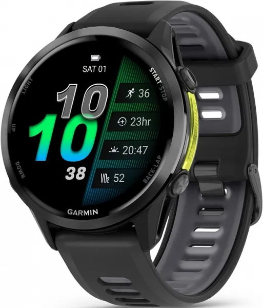 Garmin Forerunner 970 Soft Gold Titanium French Gray