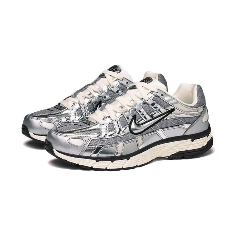 Nike P 6000 'Metallic Silver Sail Black Metallic Silver' Мужские