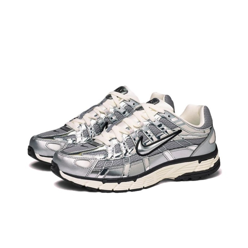 Nike P 6000 'Metallic Silver Sail Black Metallic Silver' Мужские