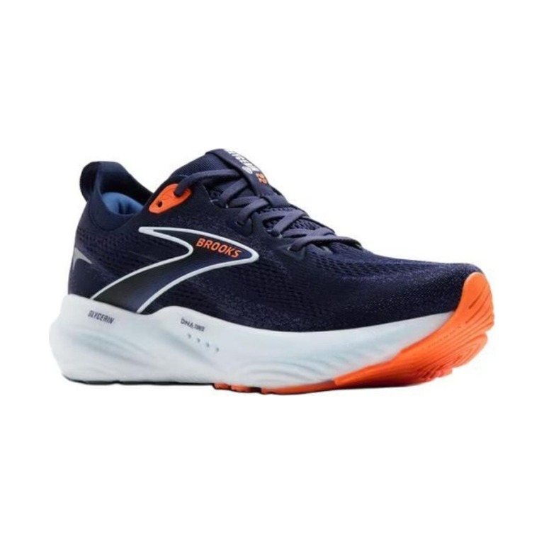 Brooks Glycerin 22 'Peacoat Blue Ribbon Orange' Мужские