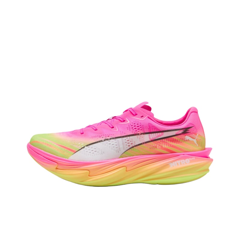 Puma Deviate Nitro Elite 4 'Pink Blue' Мужские
