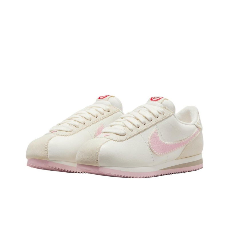 Nike Cortez 'Grey Fog Metallic Silver Sail Malachite' Женские
