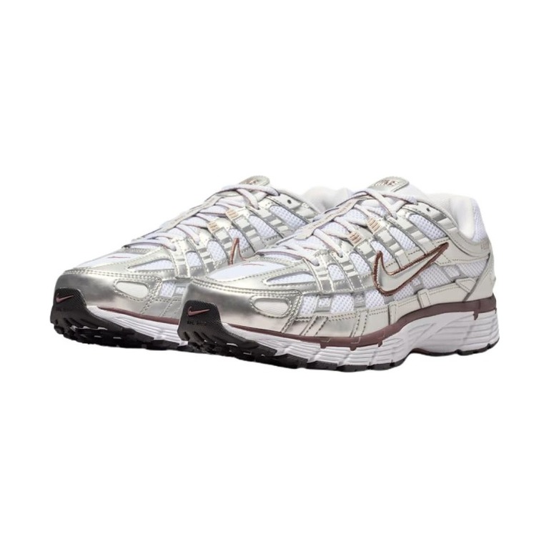 Nike P 6000 'White Metallic Silver Black Tattoo' Женские