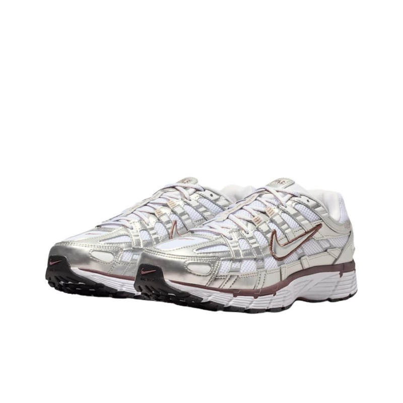 Nike P 6000 'White Metallic Silver Black Tattoo' Женские