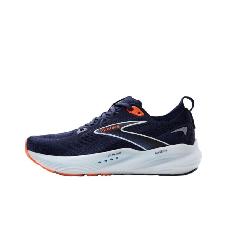 Brooks Glycerin 22 'Peacoat Blue Ribbon Orange' Мужские