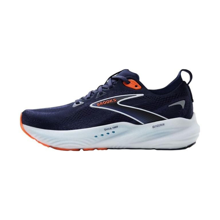 Brooks Glycerin 22 'Peacoat Blue Ribbon Orange' Мужские