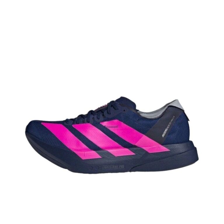 Adidas Adizero Adios Pro 4 'Dark Blue / Shock Pink / Dash Grey' Мужские