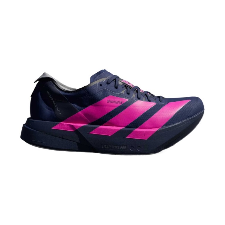 Adidas Adizero Adios Pro 4 'Dark Blue / Shock Pink / Dash Grey' Мужские