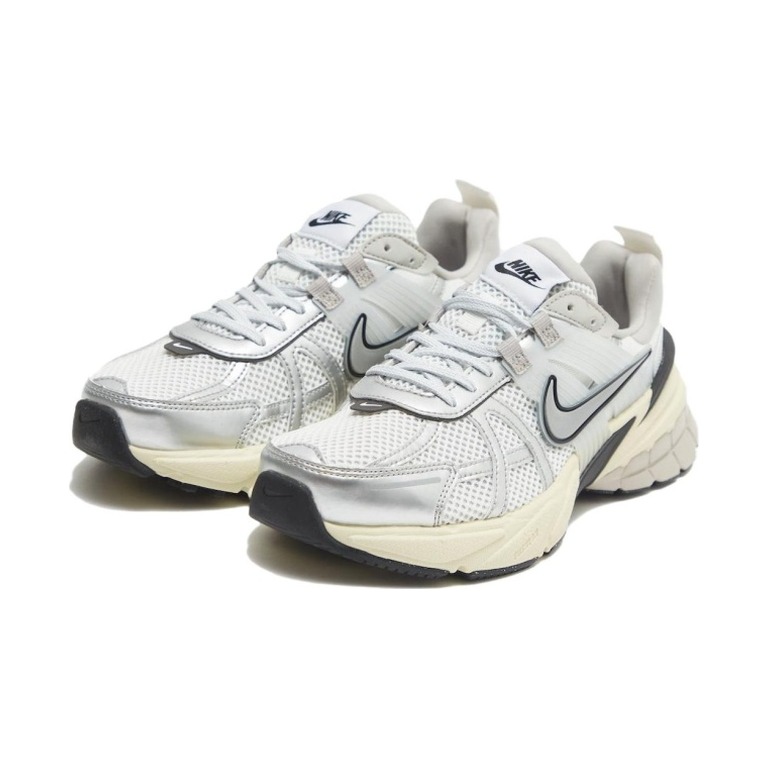 Nike V2K Run 'Summit White Metallic Silver' Женские