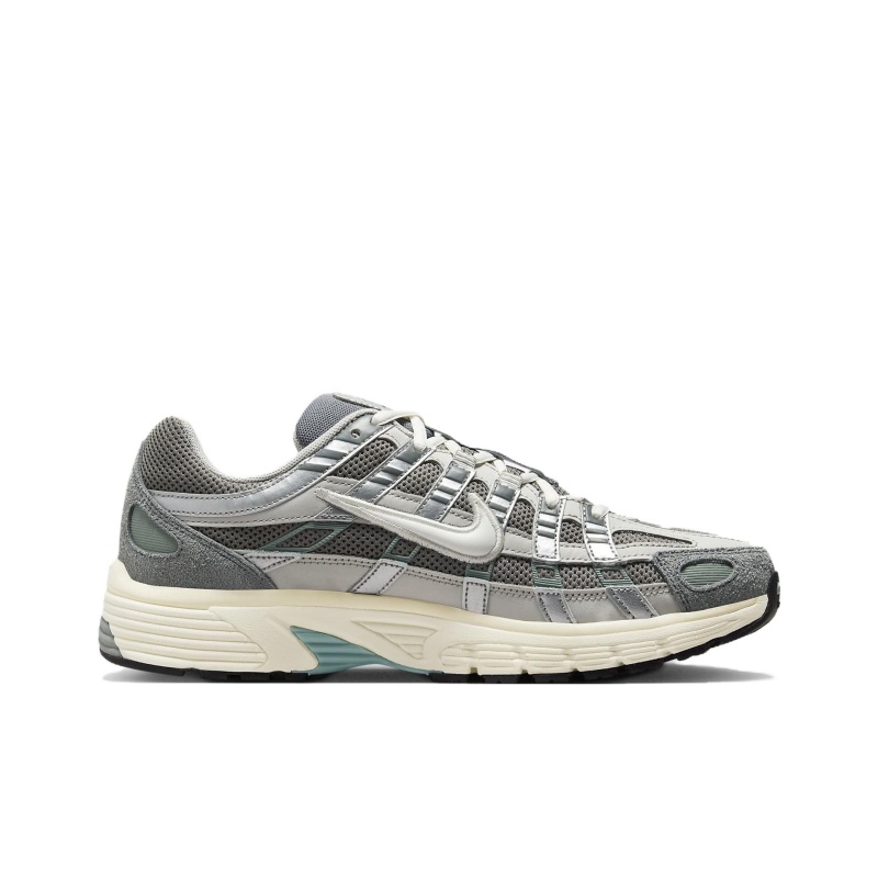 Nike P 6000 'Grey Fog Metallic Silver Sail Malachite' Мужские