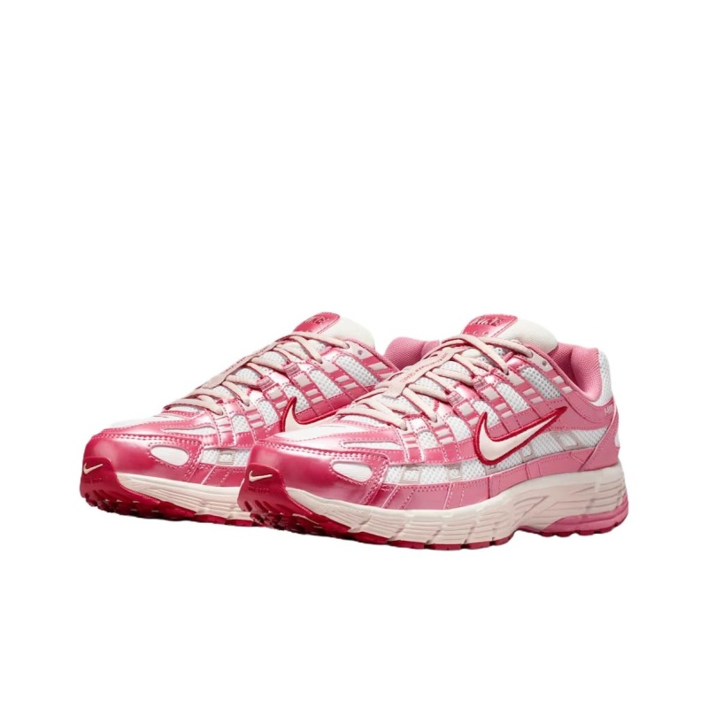 Nike P 6000 'Summit White Peony Team Crimson Silt Red' Женские