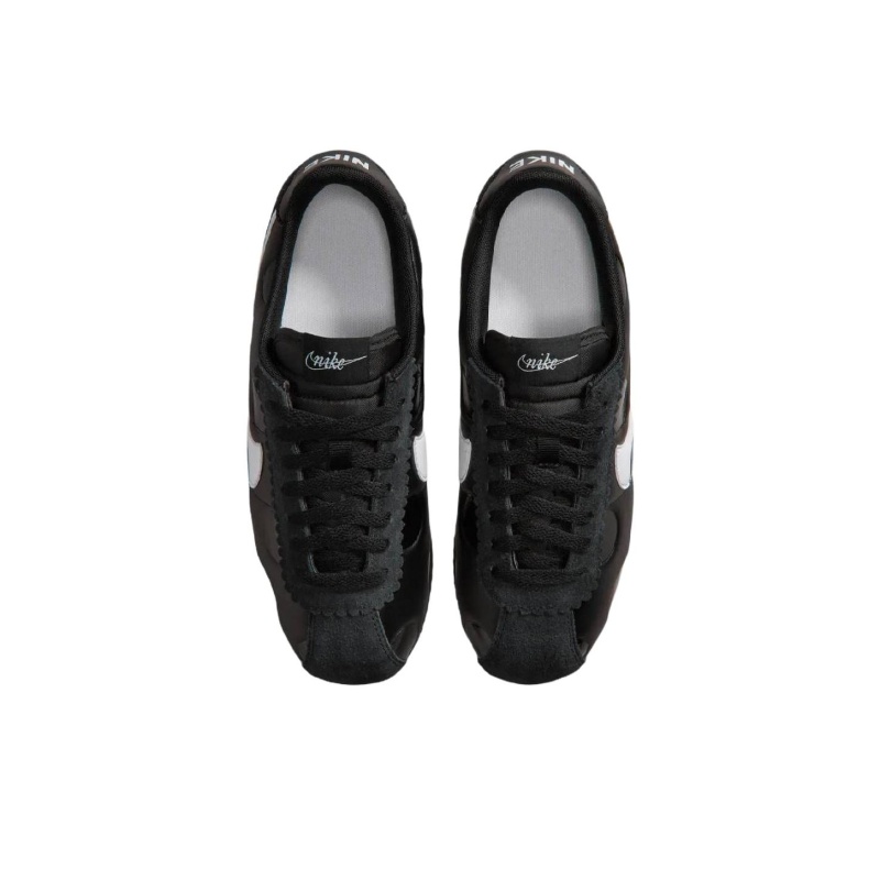 Nike Cortez 'Black Hyper Crimson White Chrome' Женские