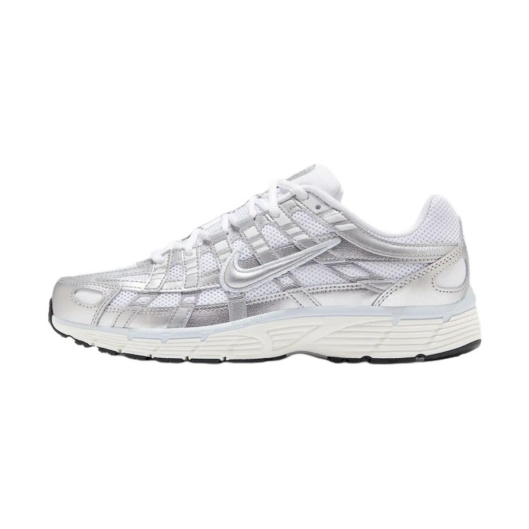 Nike P 6000 'White Blue Tint Sail Metallic Silver' Женские