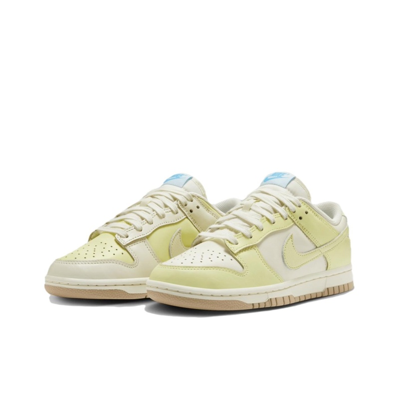 Nike Dunk Low 'Sail Coconut Milk Anthracite Metallic Silver' Женские