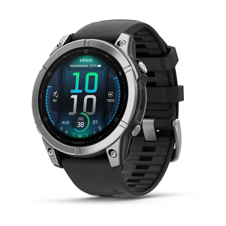 Garmin Fenix E 47mm Amoled Stainless Steel Black