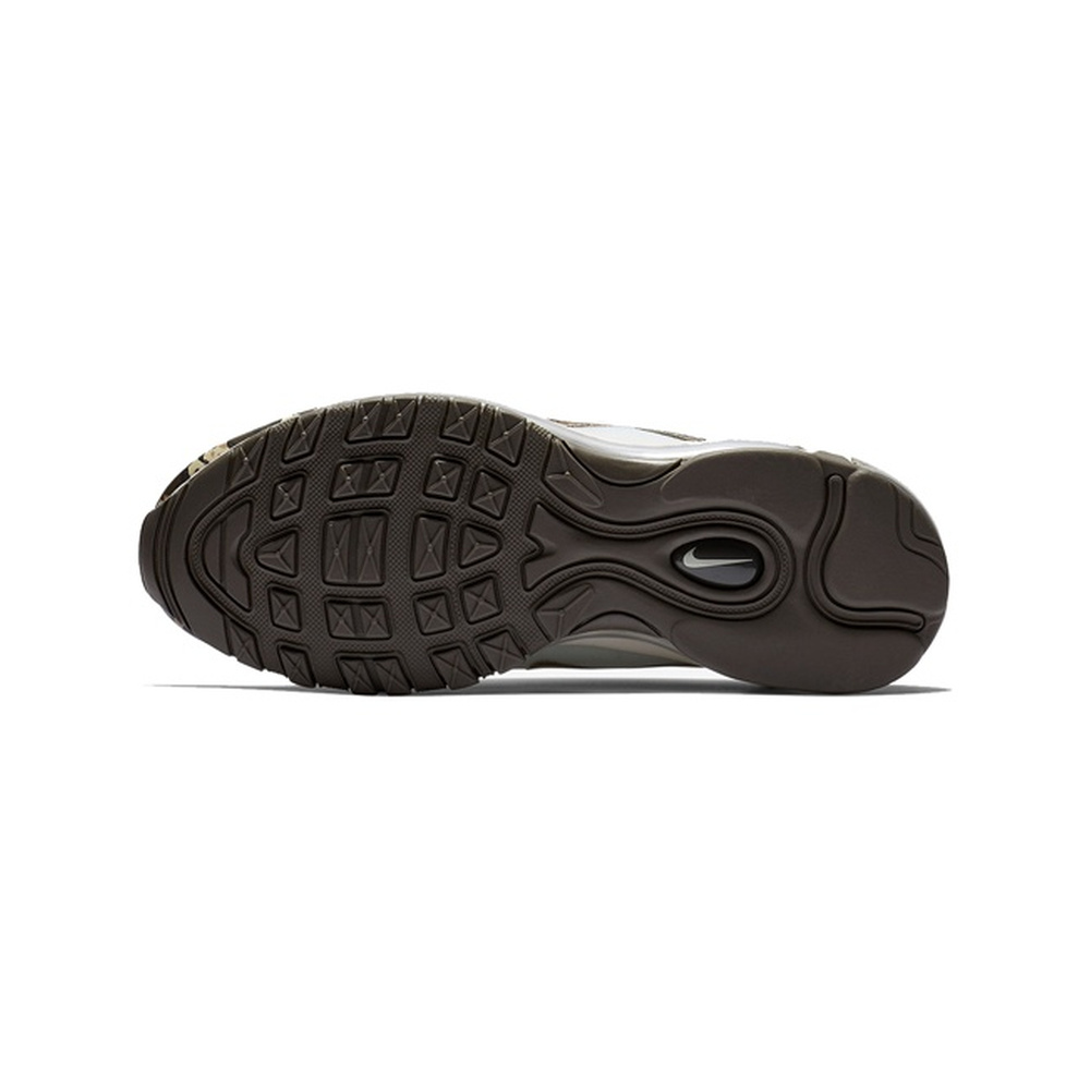 Nike Air Max 97 'Black / Metallic Silver / Golden Beige / Safety Orange' Женские