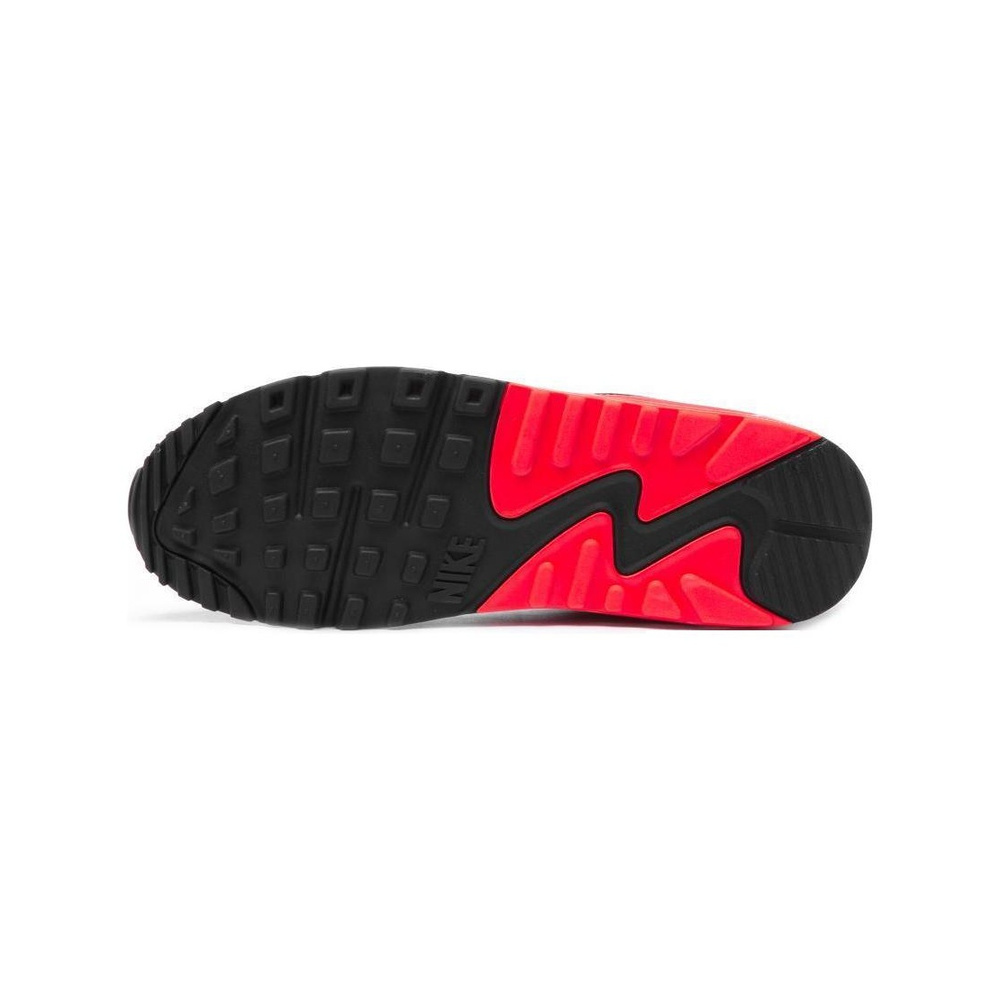Nike Air Max 90 'Black / Hyper Crimson / White / Chrome' Мужские