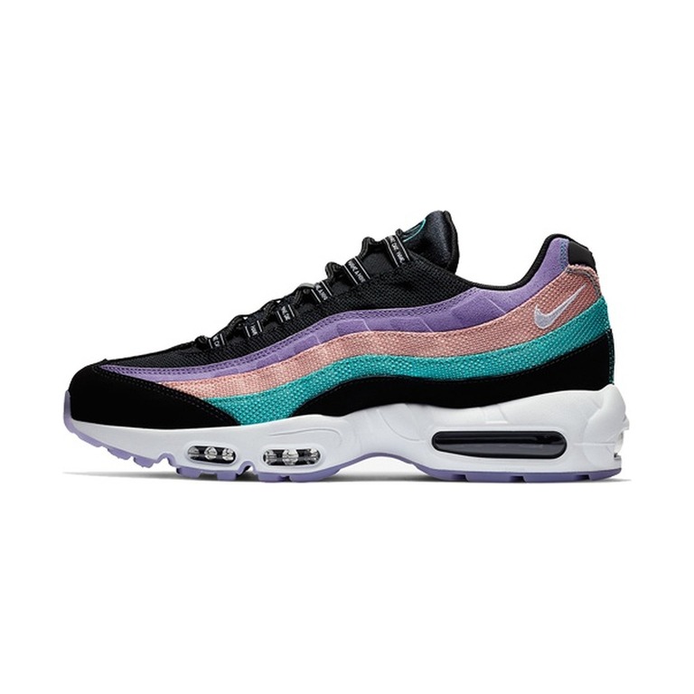Nike Air Max 95 'Black / Hyper Crimson / White / Chrome' Мужские