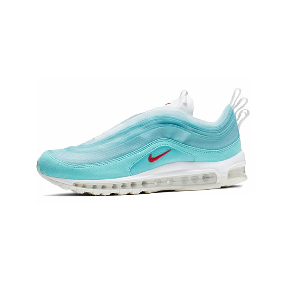 Nike Air Max 97 'Black / Photo Blue / Gum Light Brown / Action Red' Мужские