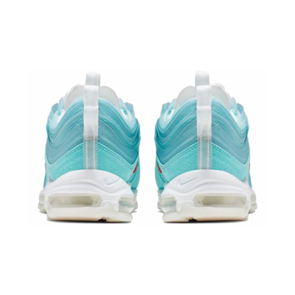 Nike Air Max 97 'Black / Photo Blue / Gum Light Brown / Action Red' Мужские