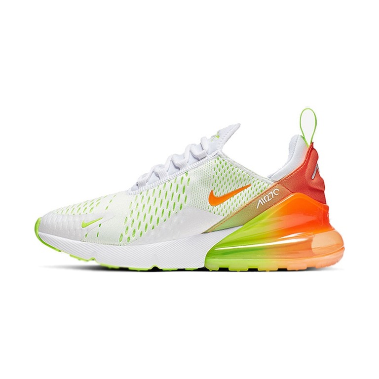 Nike Air Max 270 'White / Volt / Total Orange' Мужские